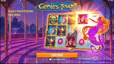 Ігровий автомат Genies Touch  грати безкоштовно в Ігровому клубі